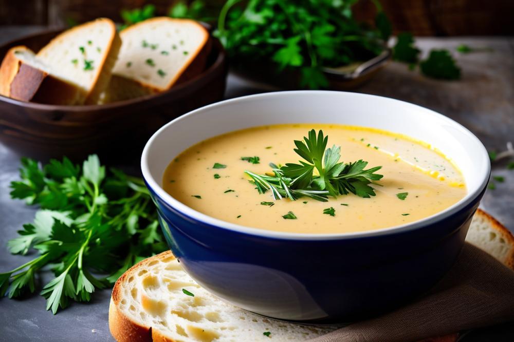 Delicious Roasted Garlic Cream Soup Recipe For Comforting Meals