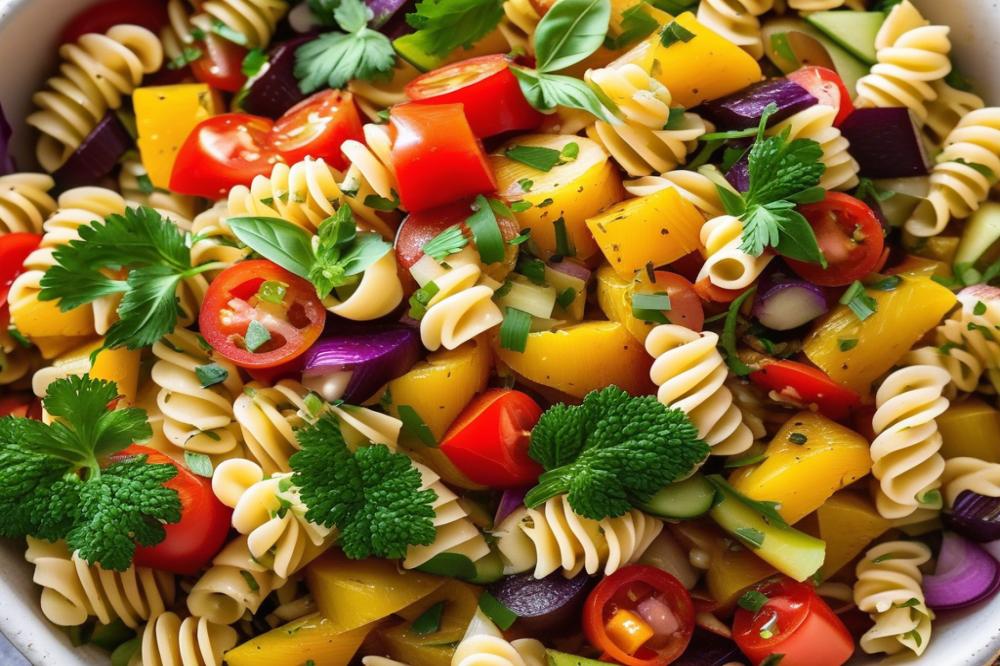 Delicious Roasted Veggie Pasta Salad Recipe For Healthy Eating