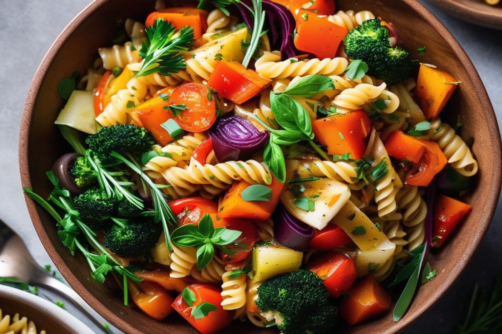 Delicious Roasted Veggie Pasta Salad Recipe For Healthy Meals
