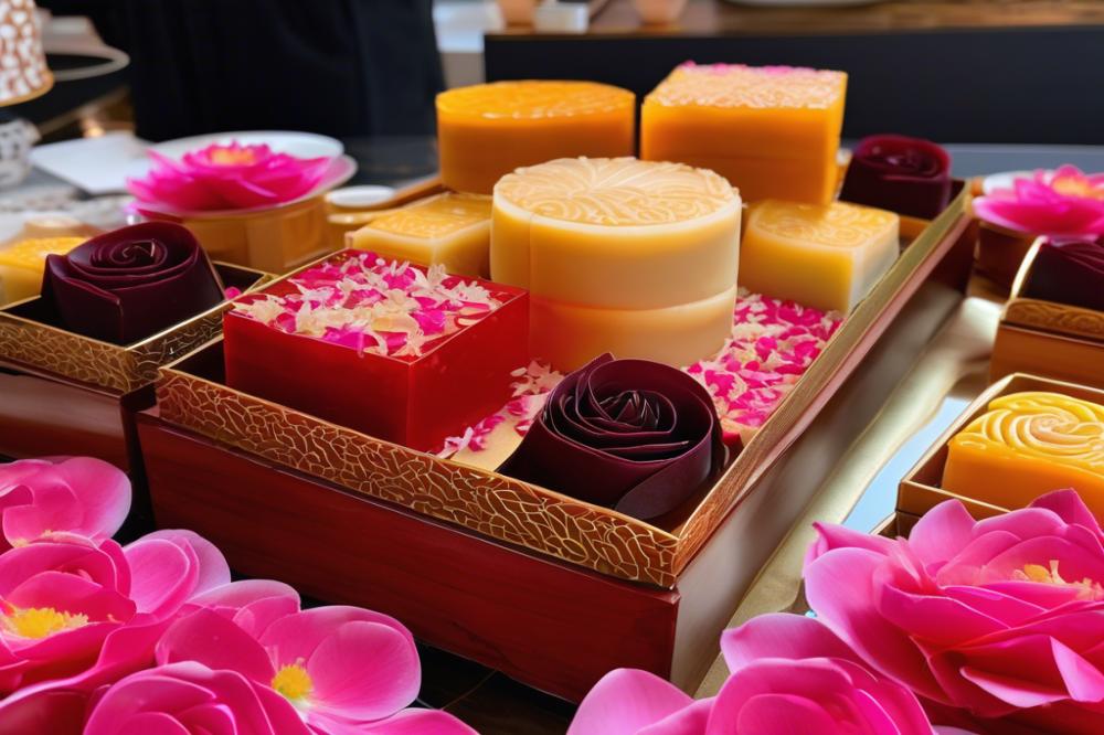 Delicious Rose Lychee Coconut Jelly Mooncake Recipe For Mid-Autumn