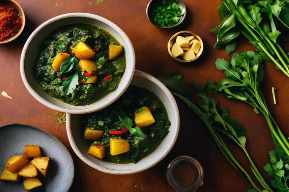Delicious Saag Aloo Recipe: A Flavorful Spinach And Potato Dish