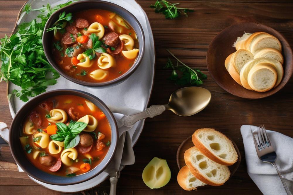 Delicious Sausage Tortellini Soup Recipe For Cozy Nights