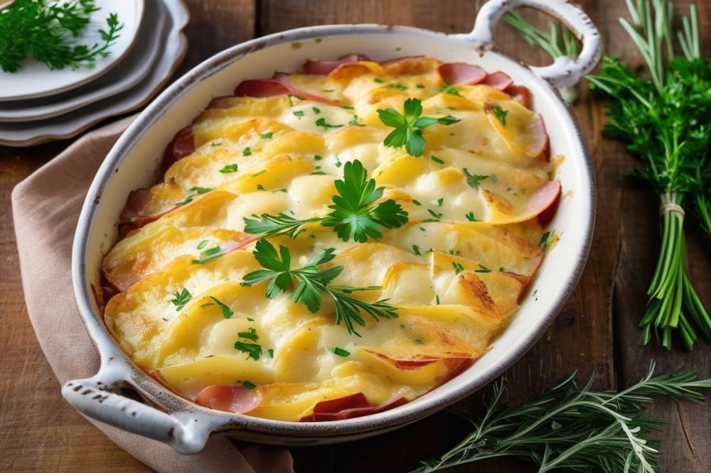 Delicious Scalloped Potatoes With Ham Recipe For Comfort Food Lovers