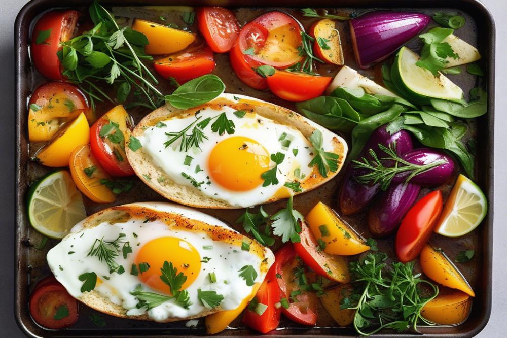 Delicious Sheet Pan Eggs Recipe: Easy One-Pan Breakfast Idea