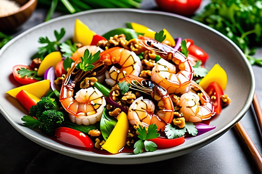 Delicious Skinny Honey Walnut Shrimp Recipe For Healthy Eating