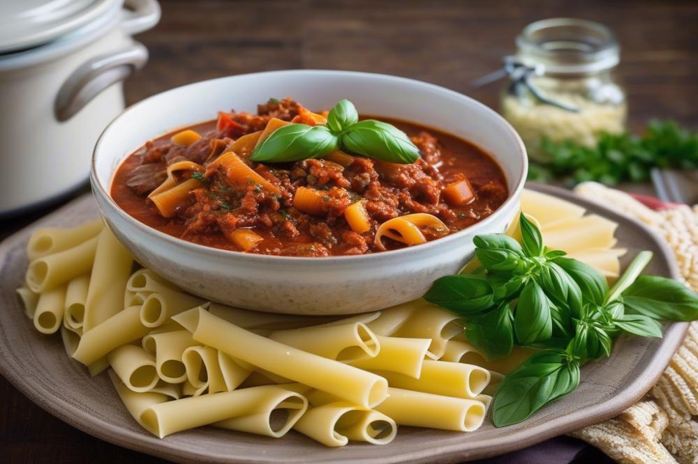 Delicious Slow-Cooked Crockpot Ragu Sauce Recipe For Pasta Lovers