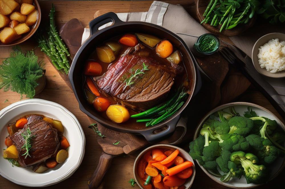 Delicious Slow Cooker Italian Pot Roast Recipe For Easy Dinners