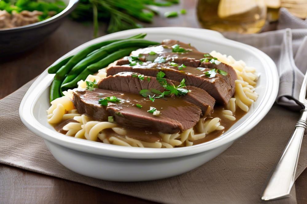 Delicious Slow Cooker Round Steak And Gravy Recipe For Dinner