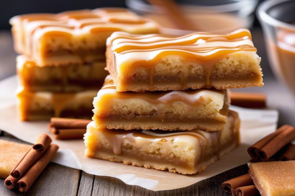 Delicious Snickerdoodle Caramel Bars Recipe For Sweet Treats