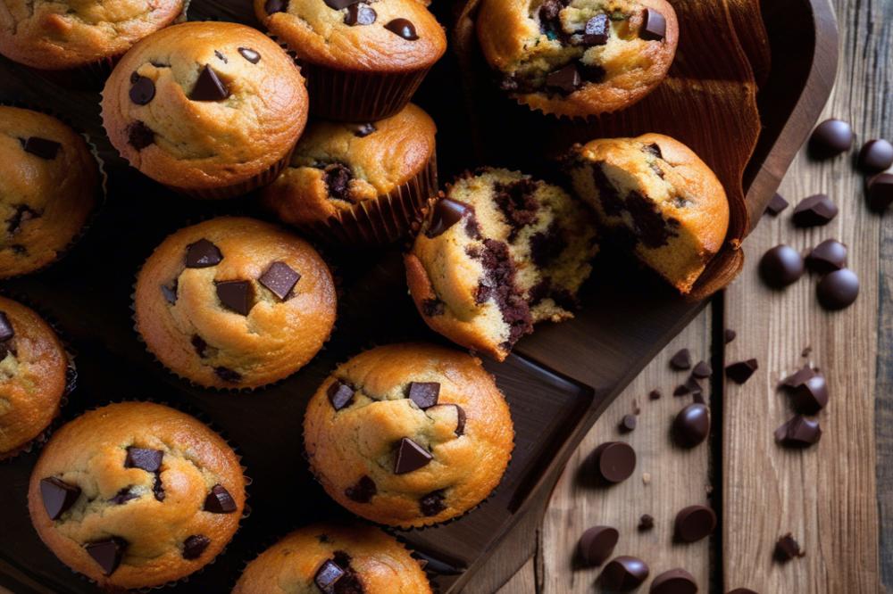 Delicious Sourdough Chocolate Muffins Recipe For Baking Lovers