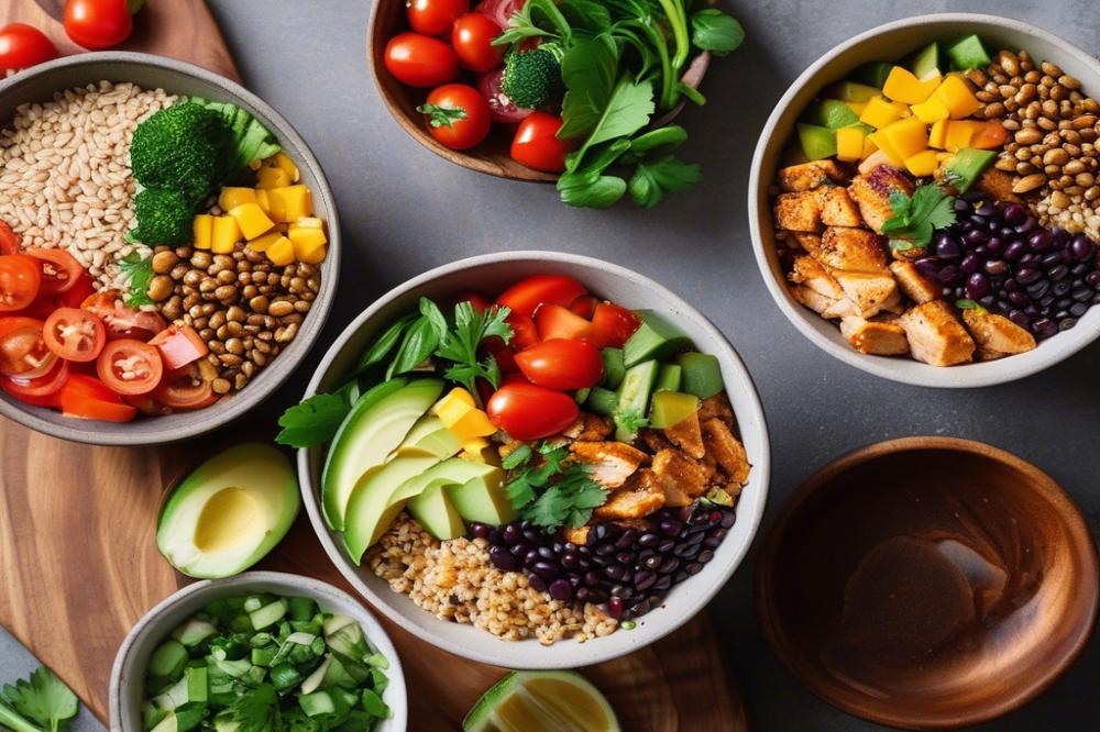 Delicious Spicy Chicken Nourish Bowl Recipe For Healthy Meals