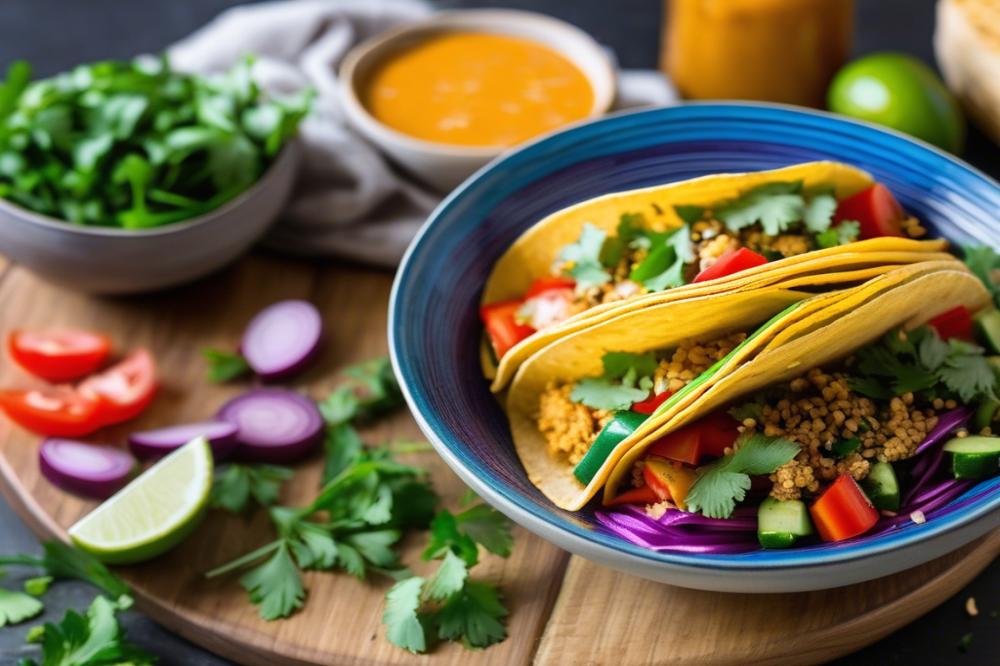 Delicious Spicy Whole Wheat Roti Taco Bowls Recipe To Try