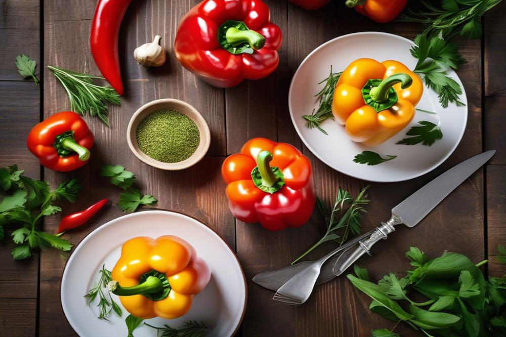 Delicious Stuffed Bell Peppers Recipe: Easy & Flavorful Dinner Idea