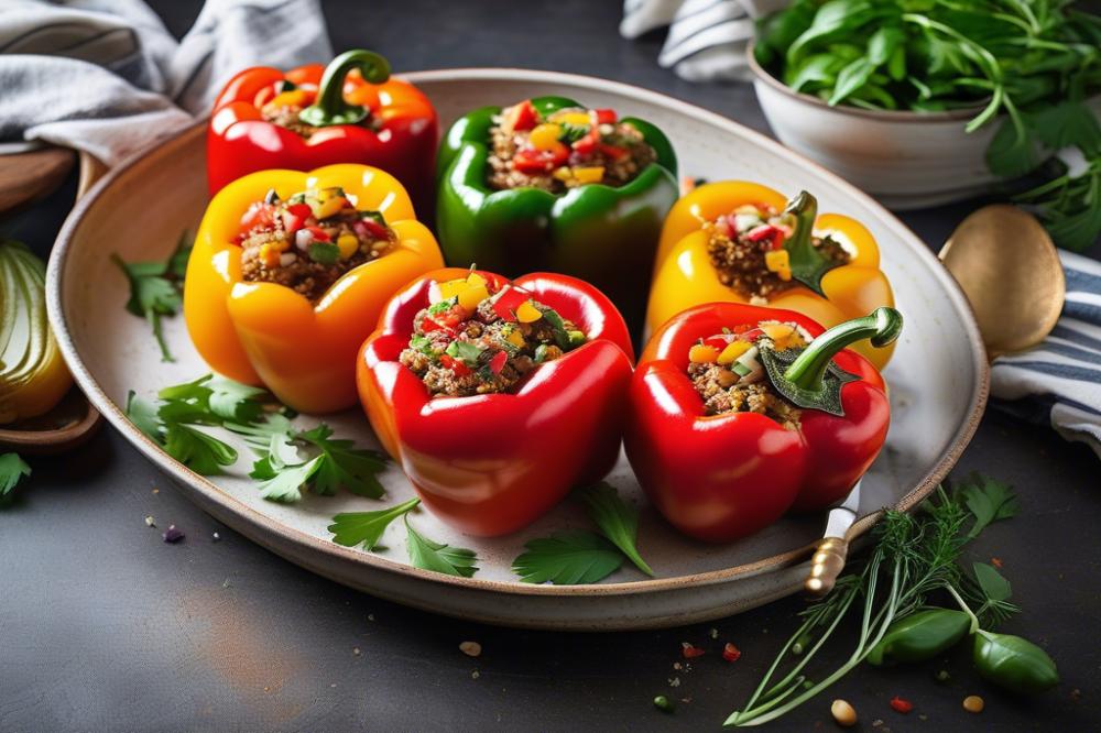 Delicious Stuffed Bell Peppers Recipe For A Healthy Dinner