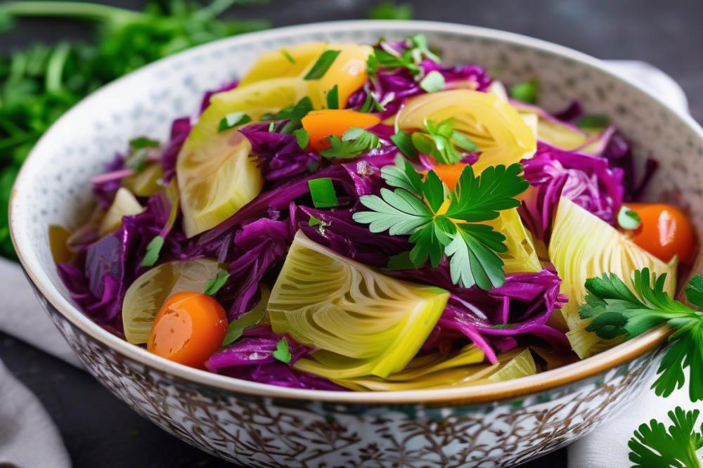 Delicious Sweet And Sour Braised Cabbage For Rosh Hashanah