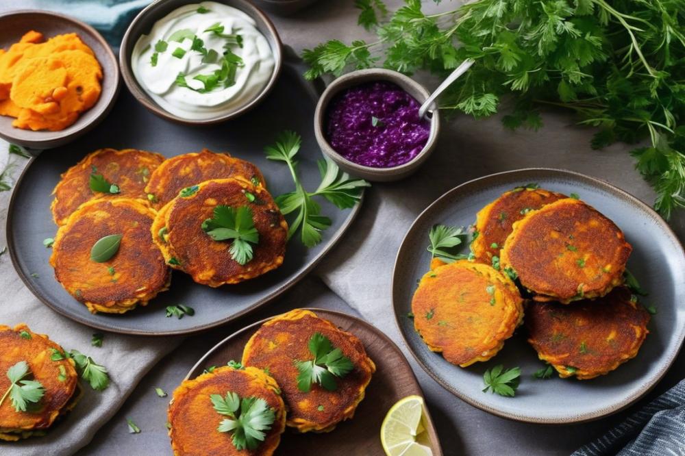 Delicious Sweet Potato Fritters: Baked Or Fried Recipe Inside!