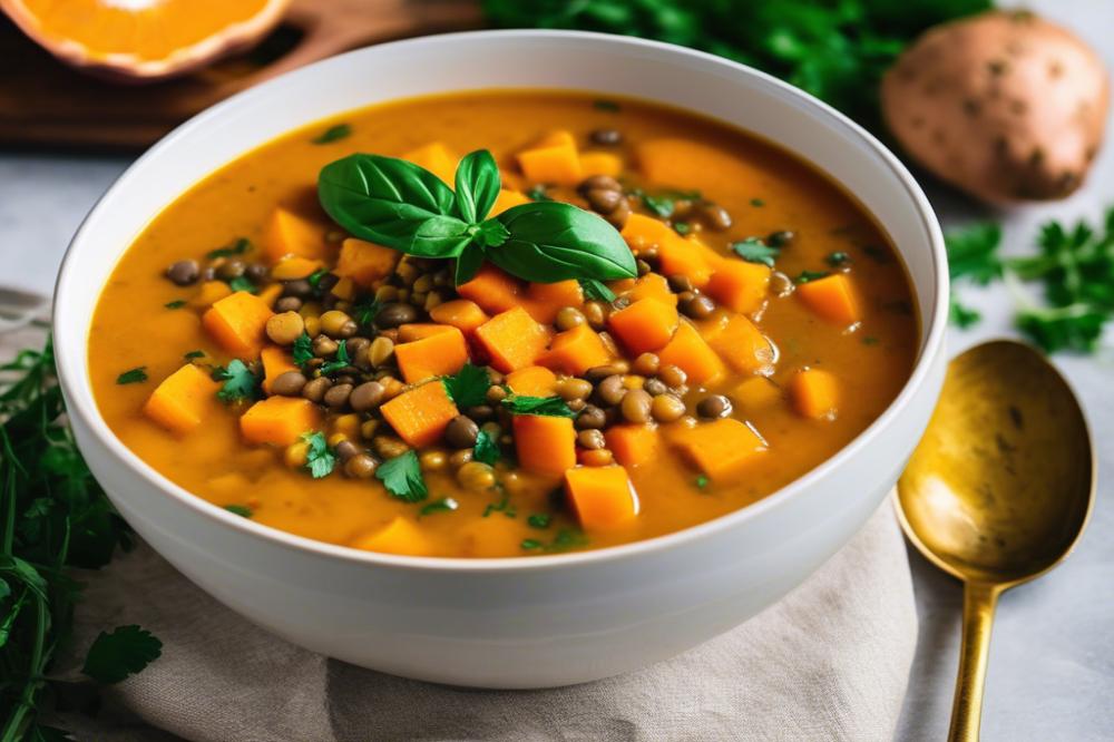 Delicious Sweet Potato Lentil Soup Recipe For Cozy Comfort