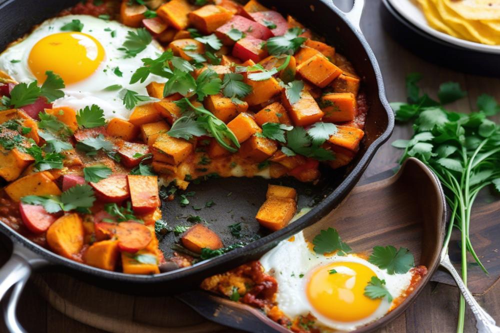Delicious Sweet Potato Shakshuka Recipe For A Healthy Breakfast