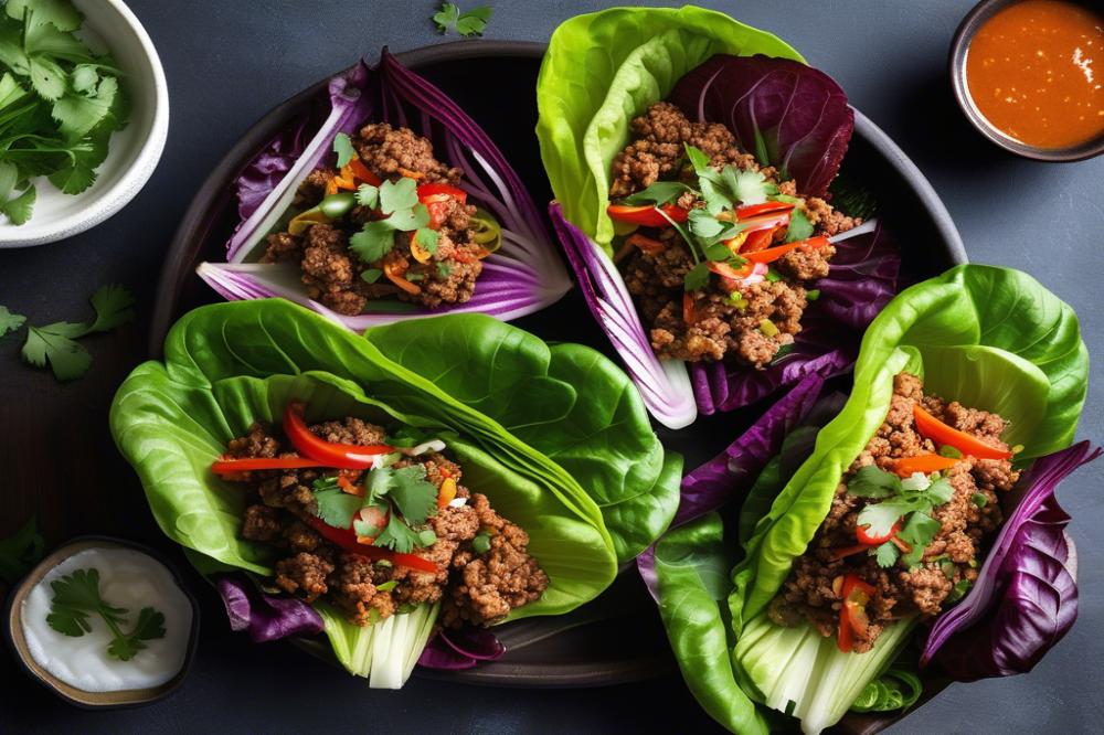 Delicious Thai Ground Pork Lettuce Wraps Recipe For Easy Meals
