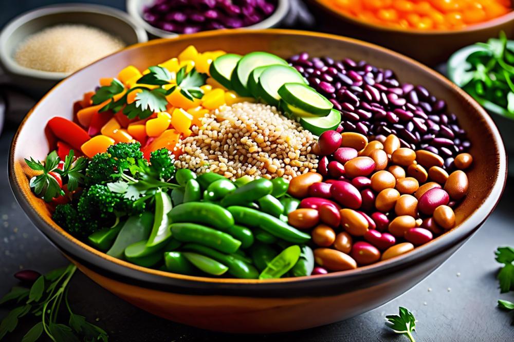 Delicious Three Bean Quinoa Salad Recipe For Healthy Eating