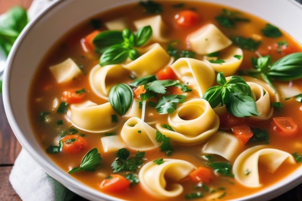 Delicious Tortellini Soup Recipe: Comforting And Easy To Make
