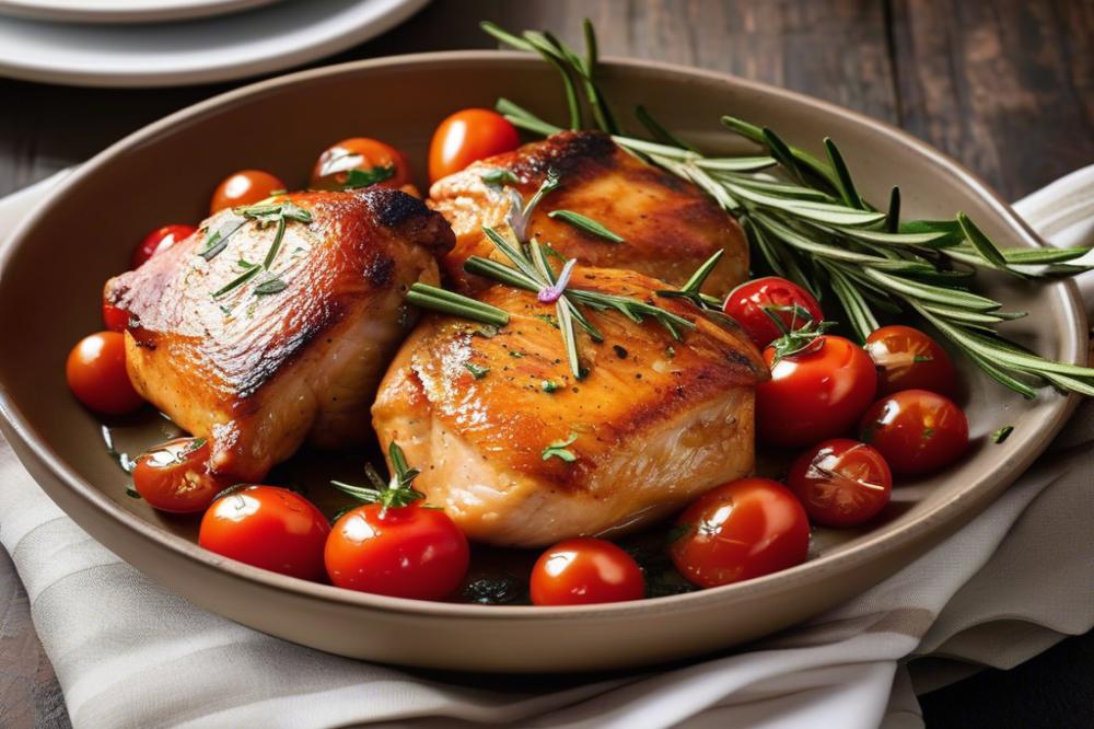 Delicious Tuscan-Style Chicken Thighs Recipe For Easy Weeknight Dinners