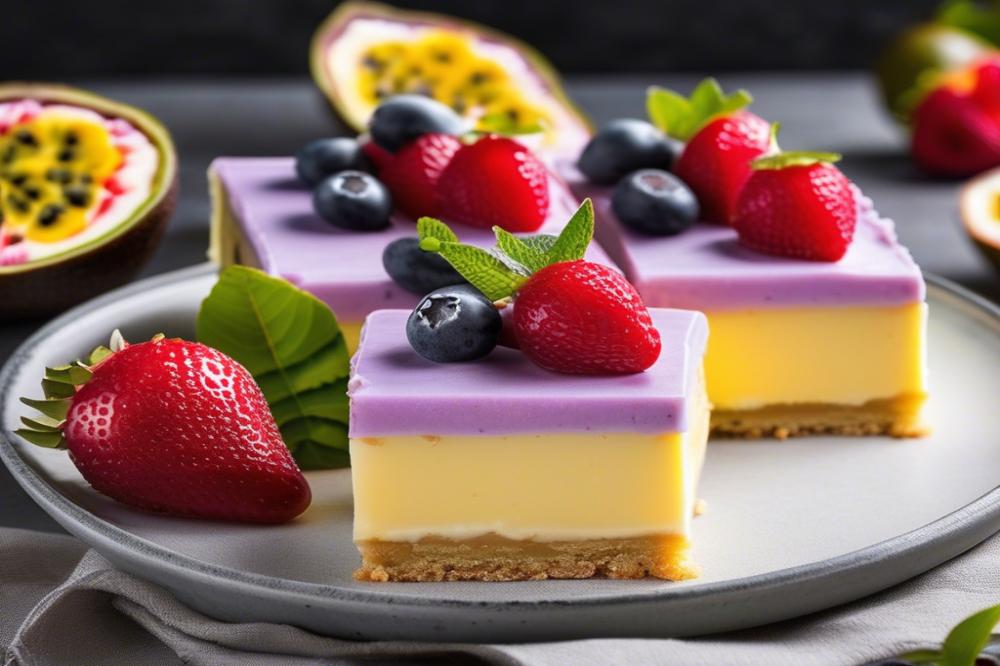 Delicious Vanilla Slice With Passionfruit Icing Recipe