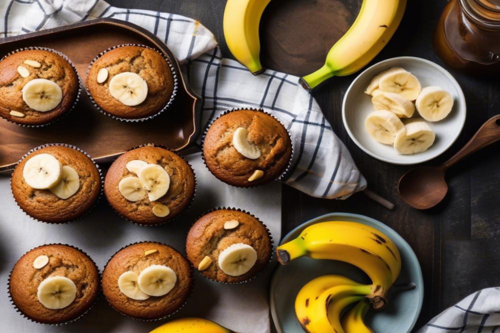 Delicious Vegan Banana Muffins Recipe For A Healthy Snack