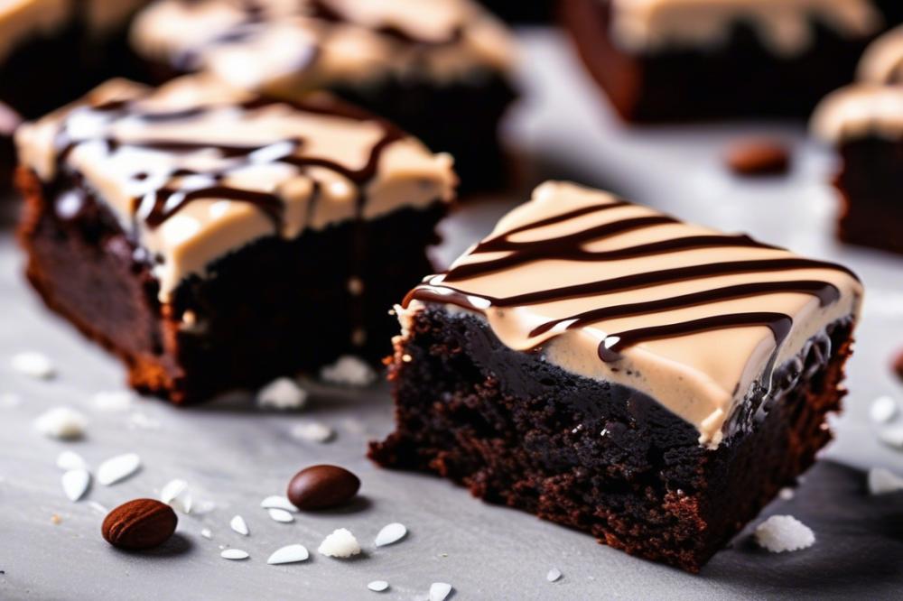 Delicious Vegan Tahini Brownies: Healthy Chocolate Dessert Recipe