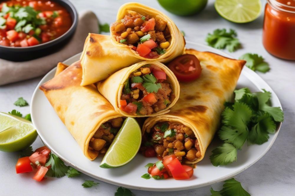 Delicious Vegetarian Chimichanga Recipe: Easy Deep-Fried Burritos