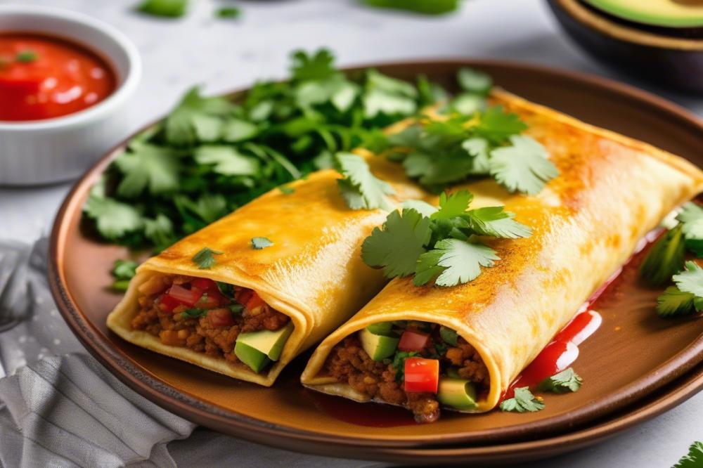 Delicious Vegetarian Chimichanga Recipe: Easy Deep-Fried Burritos