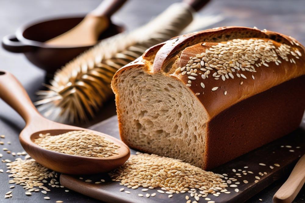 Delicious Whole Wheat Seeded Loaf Recipe For Healthy Baking