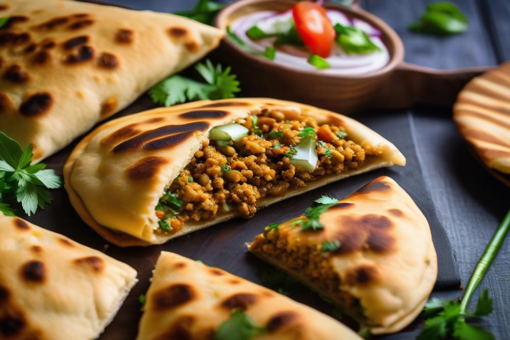 Delicious Whole Wheat Soya Keema Kulchas Recipe For Healthy Eating