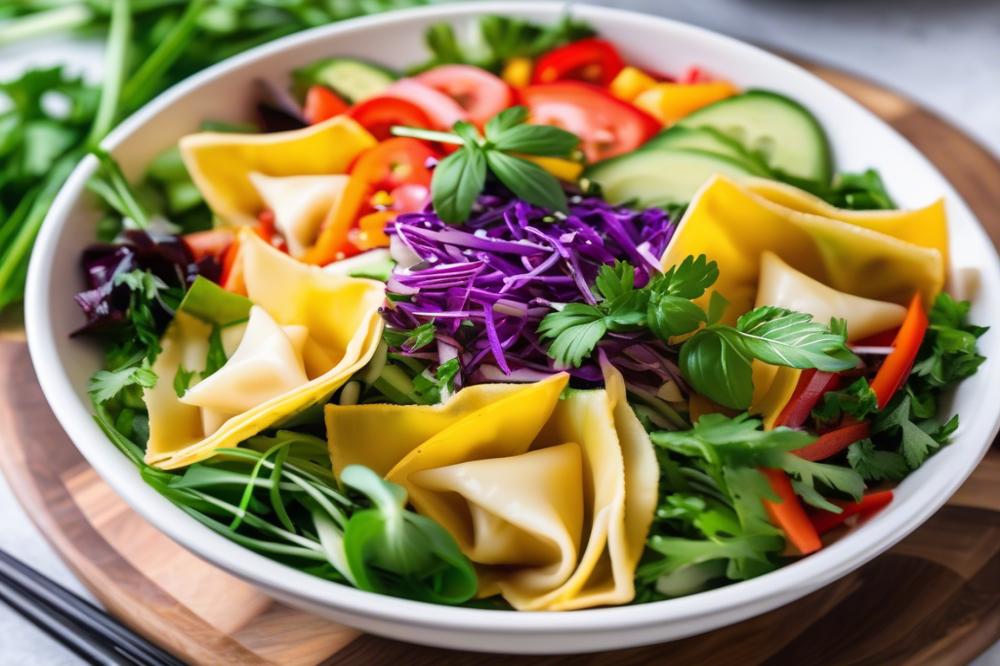 Delicious Wonton Salad Recipe: Fresh, Flavorful & Easy To Make