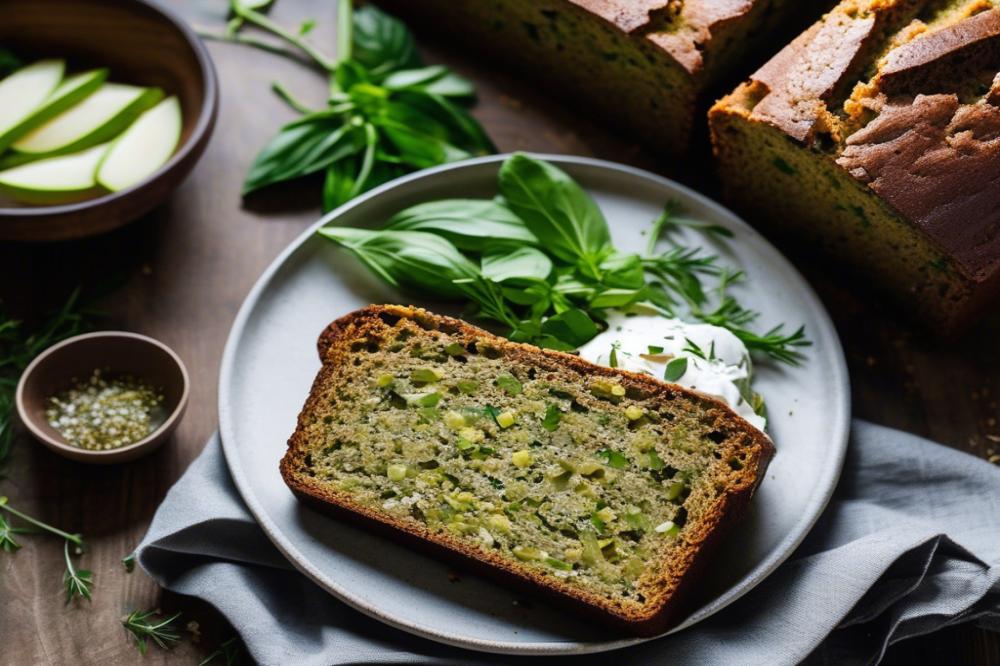 Delicious Zucchini Bread With Garlic Labneh: A Flavorful Recipe
