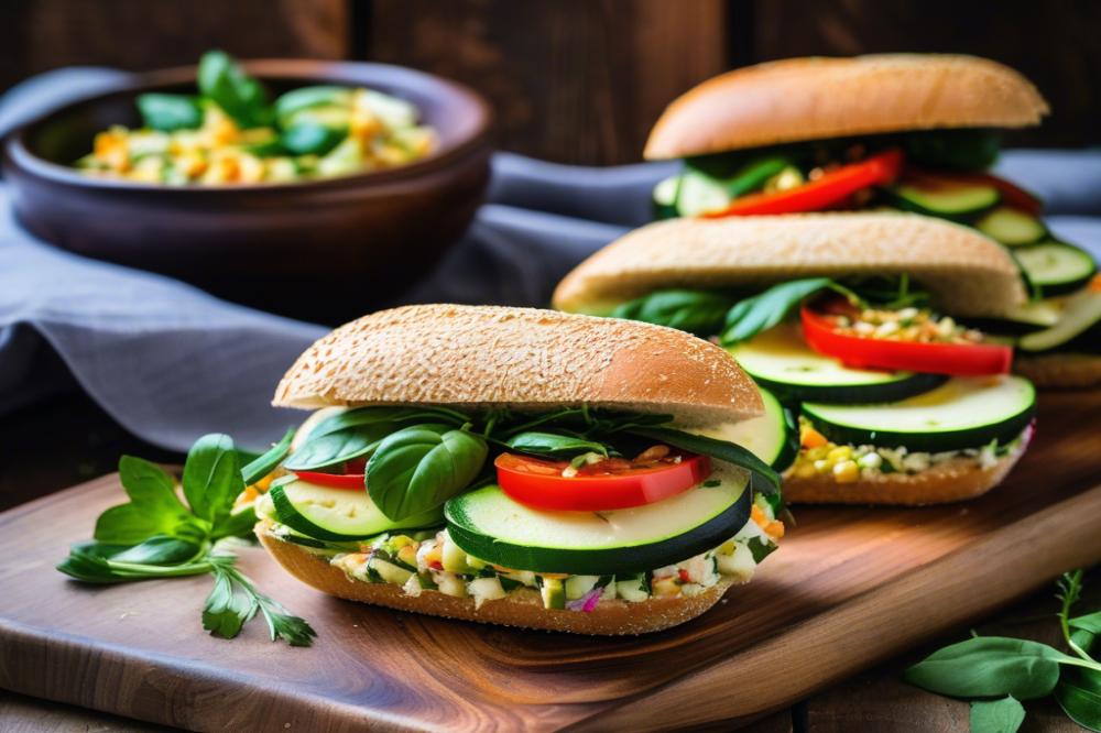 Delicious Zucchini Sandwiches: Easy Recipes For Veggie Lovers