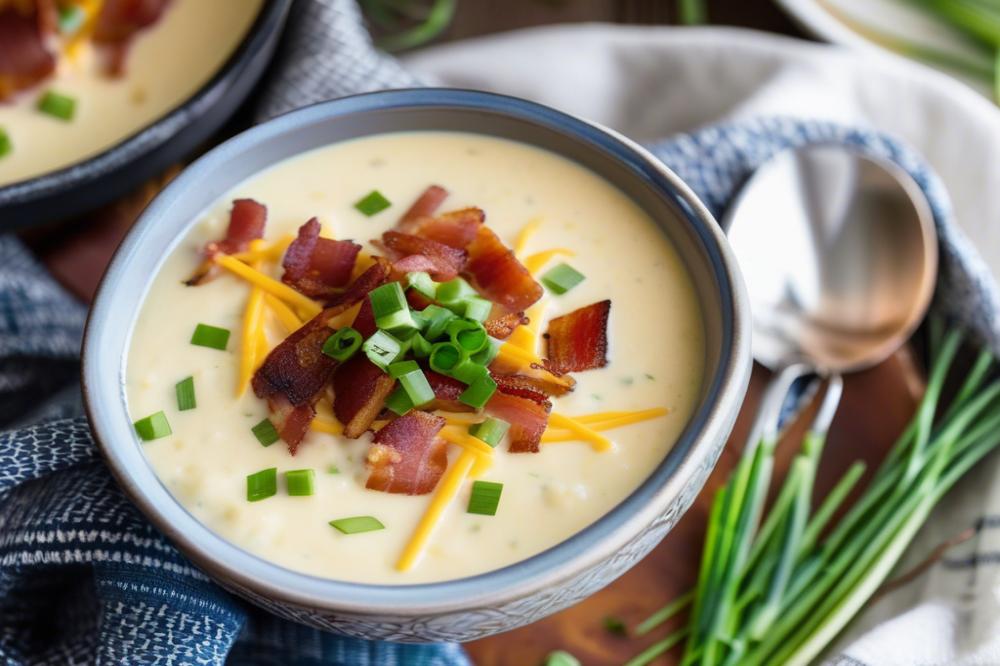 Deliciously Creamy Baked Potato Soup Recipe For Cozy Nights