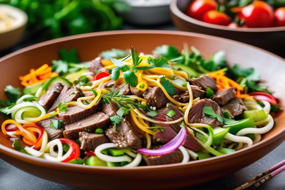 Discover Trader Joe’s Viral Beef Noodle Salad Recipe Today!