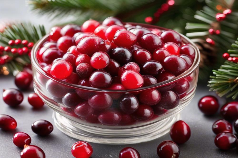 Easy 3-Ingredient Sugared Cranberries Recipe For The Holidays
