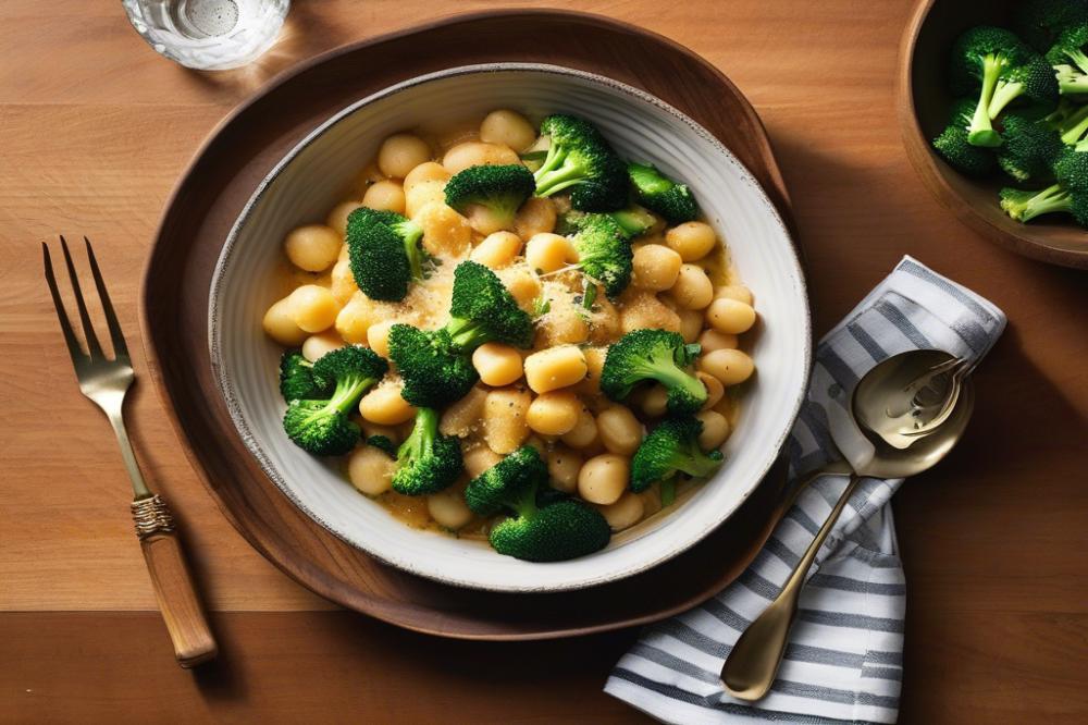Easy 5-Ingredient Gnocchi, Broccoli & White Bean Bake Recipe