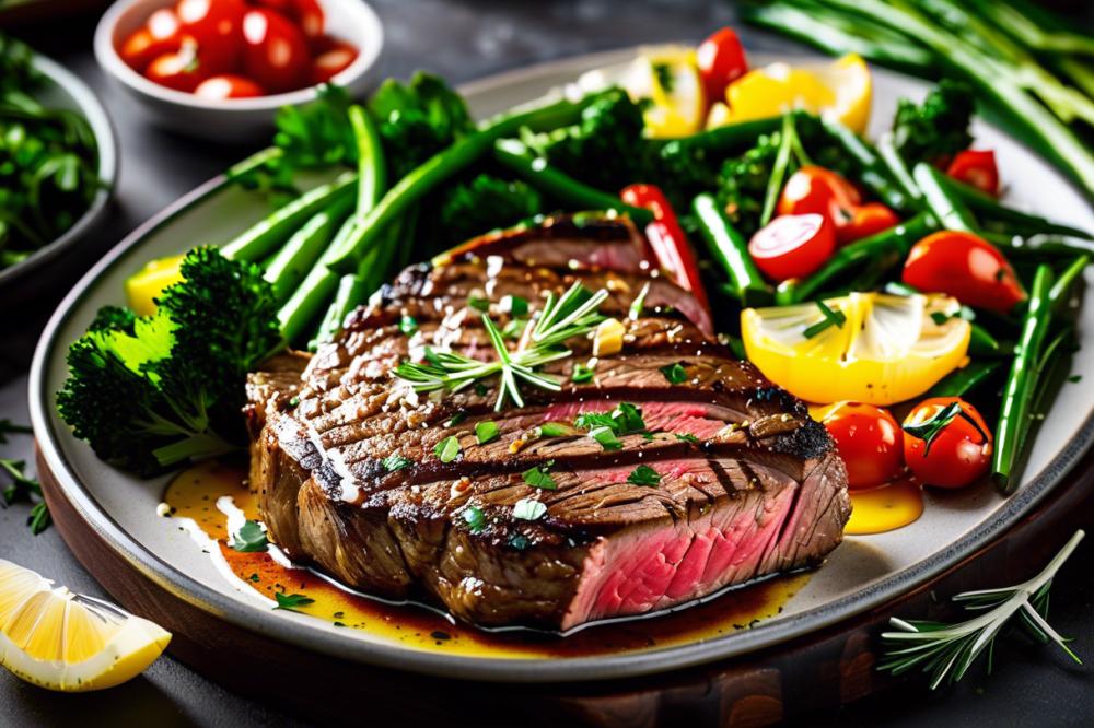 Easy Air Fryer Steak Recipe With Delicious Garlic Butter