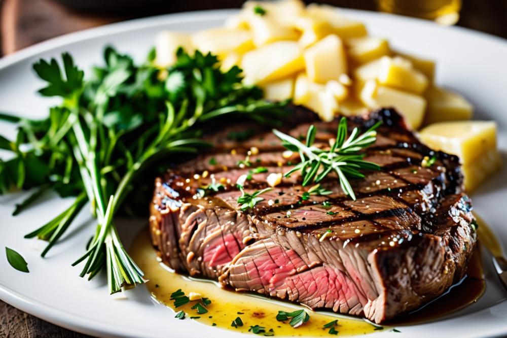 Easy Air Fryer Steak Recipe With Garlic Butter Flavor