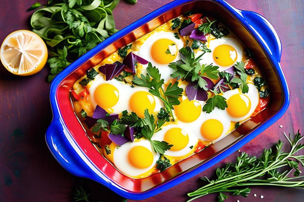 Easy Baked Eggs Recipe: Quick Oven-Cooked Breakfast Delight