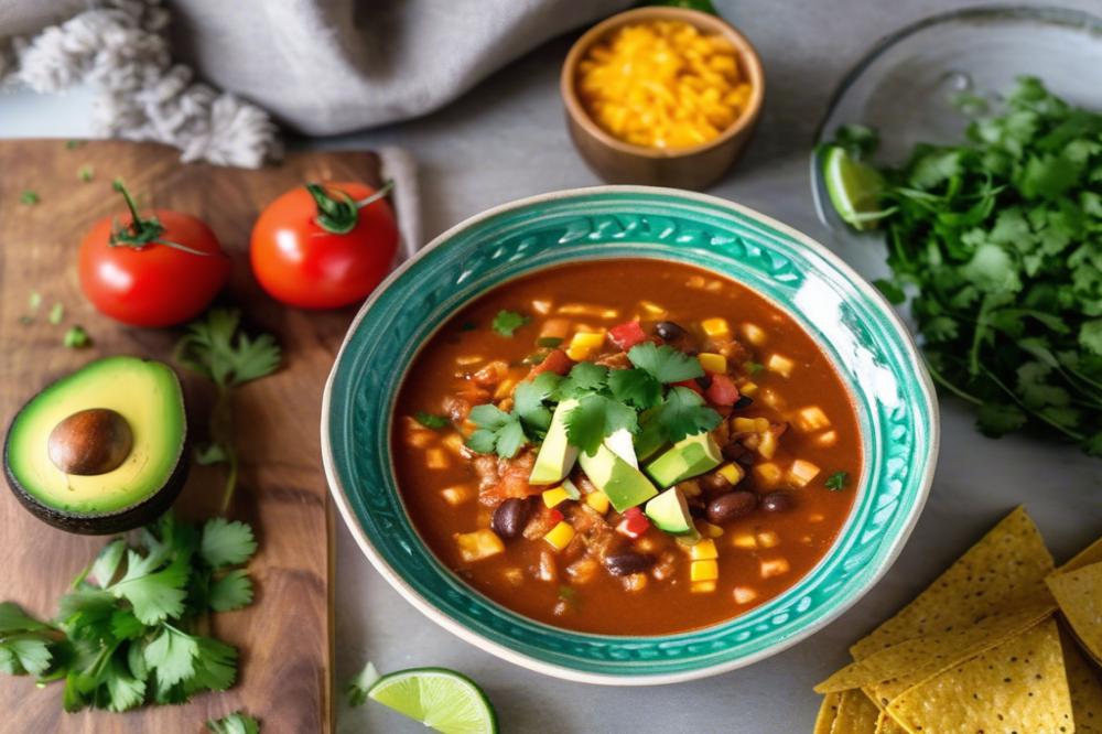 Easy Chicken Enchilada Soup Recipe: Quick & Flavorful Delight