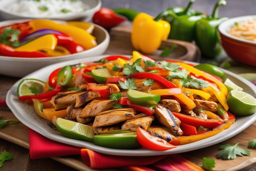 Easy Chicken Fajitas Recipe: Quick And Family-Friendly Delight