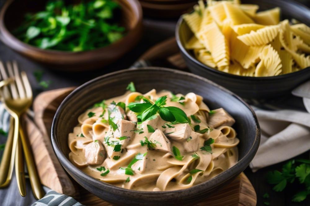 Easy Chicken Stroganoff Recipe: Creamy Comfort Food Dish