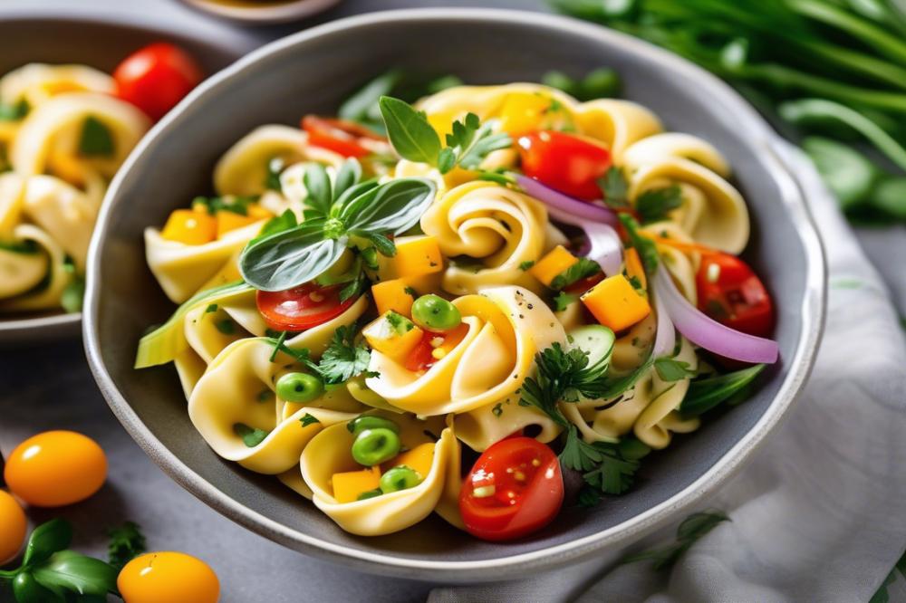 Easy Egg Tortellini Pasta Recipe With Homemade Noodle Masala