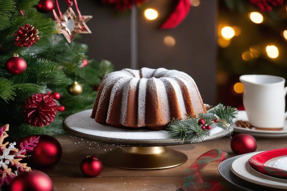Easy Eggless Gingerbread Bundt Cake Recipe For The Holidays