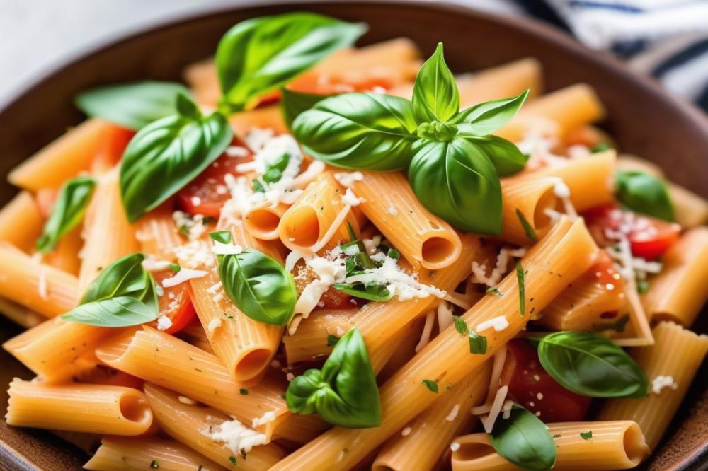 Easy One-Pot Pasta With Creamy Tomato Sauce Recipe