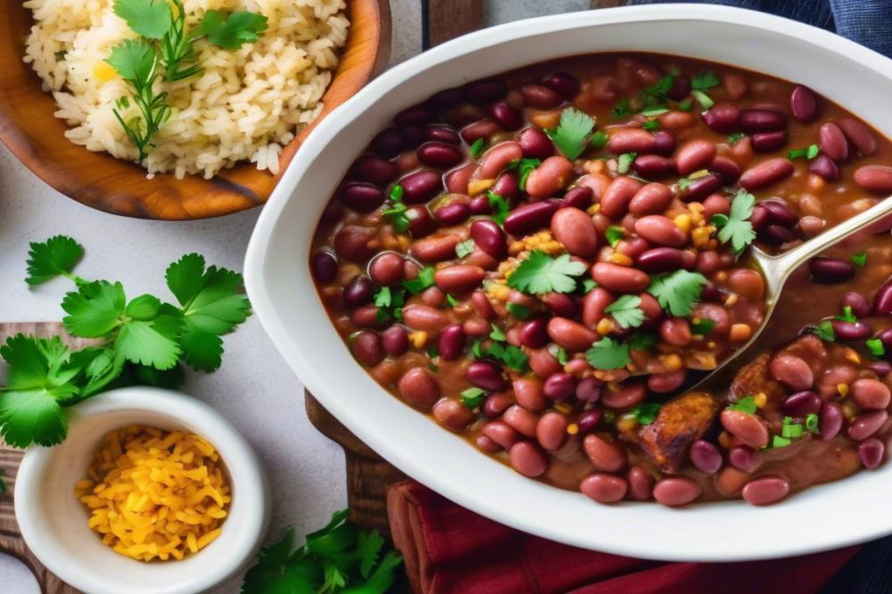Easy Red Beans And Rice With Sausage Recipe For Dinner